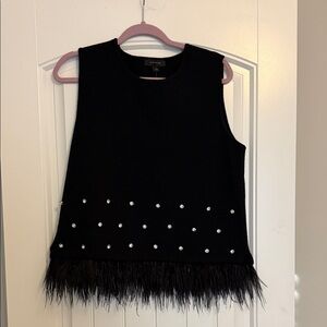 Ann Taylor Black Knit Top